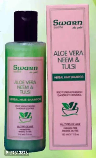 Swarn Sudha Aloevera, Neem And Tulsi Hair Shampoo 100 Ml