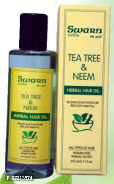 Swarn Sudha Tea Tree And Neem Herbal Hair Oil 100 Ml