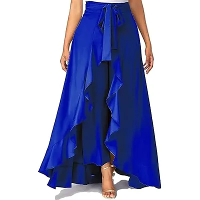 Ruffle palazzo skirt india sale