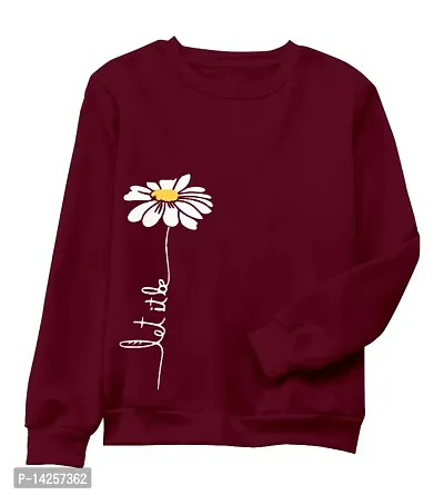 women flower full sleeve fancy t-shirt