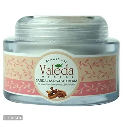Valeda Herbal Sandal Massage Cream for Post Pregnancy Stretch Marks and Gym Goers�(30 g) - By Dr Seema Bali - Since 32 Years