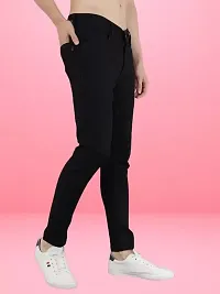 Trendy Black Plain Slim Fit Jeans-thumb3