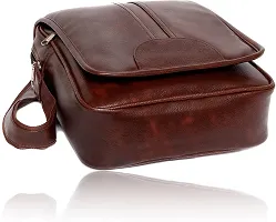 Brown Men  Women Sling Bag-thumb2