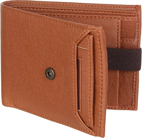 Exclusive Artificial Leather Two Fold Wallets For Men