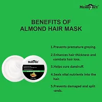 Mensport Almond Protein Hair Mask Restore Softness  (200g) Pack of 2-thumb3