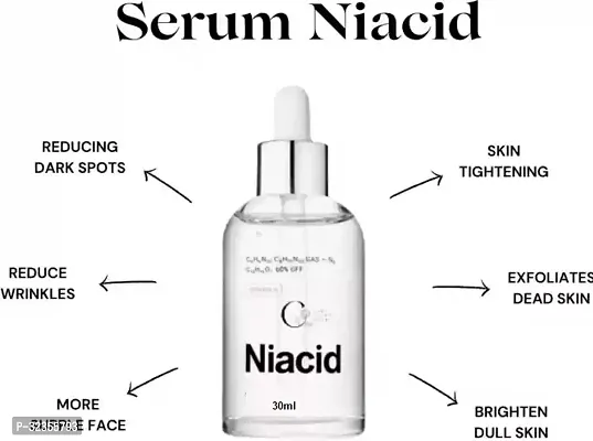 Niacid Face Serum - Skin Brightening Serum 30ml Pack of 10-thumb2