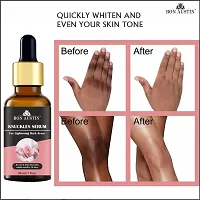 Bon Austin Knuckle Skin Whitening Serum, Pink Lip Serum, Eyebrow and Eyelash Growth Oil  Hair Growth Ginger Serum - Combo of 4 Items (Each, 30ML)-thumb1