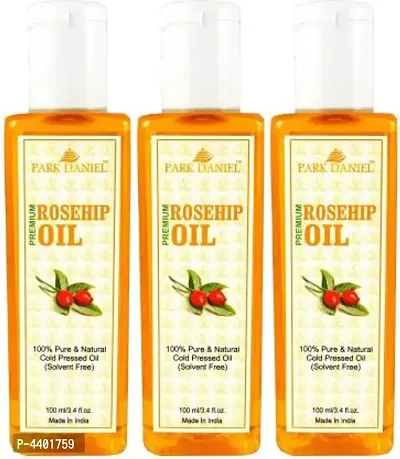 Park Daniel Premium Rosehip oil combo of 3 bottles of 100 ml (300 ml) Hair Oilnbsp;nbsp;(300 ml)