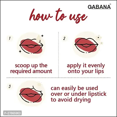 GABANA Vanilla Extract Lip Balm For Dry, Cracked  Chapped Lips, Intense Moisturizing for Men  Women, Suitable for All Skin Type (15g) Pack of 2-thumb4