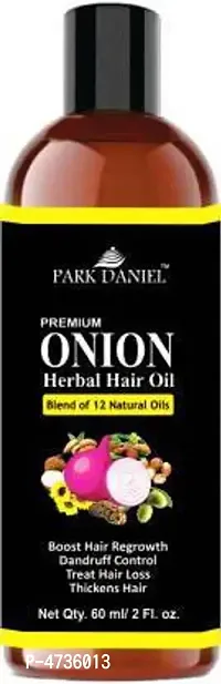 Park Daniel Onion Herbal Hair Oil (60 Ml)