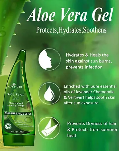 Pure Aloe Vera Gel For Moisturizing,Cooling And Soothing Skin