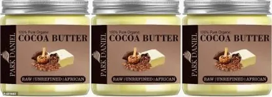Pure Organic Cocoa Butter - Pack 3 Jars