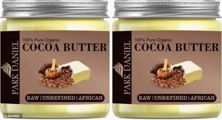 Pure Organic Cocoa Butter 2 Jars