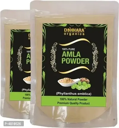 Organics Pure And Natural Amla Powder  - Pack Of 2