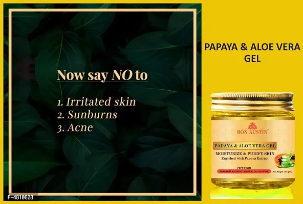 Papaya And Aloe Vera Face Gel- Pack Of 2-thumb3