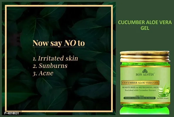 Cucumber And Aloe Vera Face Gel- Pack Of 2-thumb3