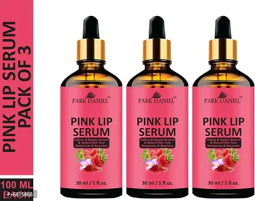 Park Daniel Pink Lip Serum Oil -3 bottles of 30 ml(90 ml)