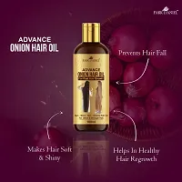 Park Daniel Advanced Onion Hair Oil For Reduces Hair Loss Fall Control 100 mL-thumb2