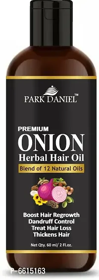 Park Daniel Onion Herbal Hair Oil   For Hair Growth(60 ml)