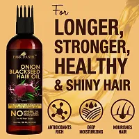 Park Daniel Onion Blackseed Hair Oil Comb Applicator(100 ml)-thumb2