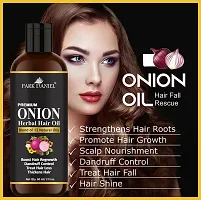 Park Daniel Onion Herbal Hair Oil  2 bottle 60 ml(120 ml)-thumb1