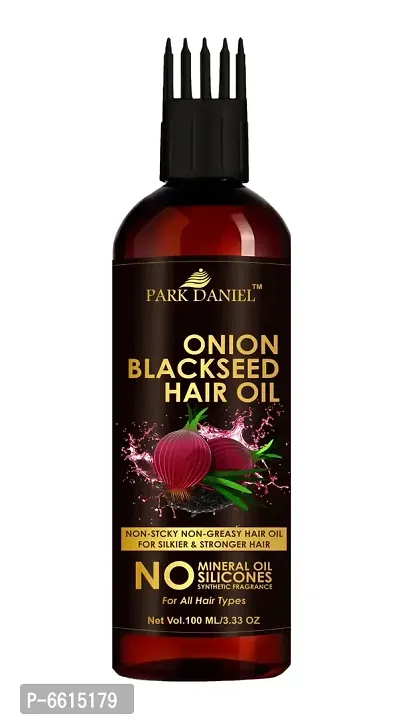 Park Daniel Onion Blackseed Hair Oil Comb Applicator(100 ml)-thumb0