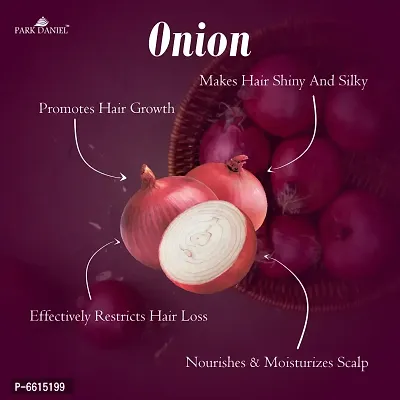 Park Daniel Advanced Onion Hair Oil For Reduces Hair Loss Fall Control 180 mL Pack of 3-thumb4