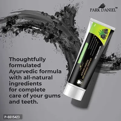 Park Daniel Activated Charcoal Teeth Whitening Toothpaste Combo Pack of 2 Tubes of 100gm(200 gms)-thumb4