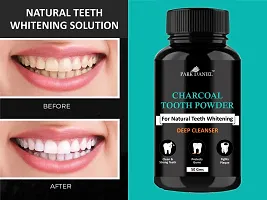 Park Daniel Charcoal tooth Powder Combo Pack Of 3 Jars of 50 gms(150 gms)-thumb1