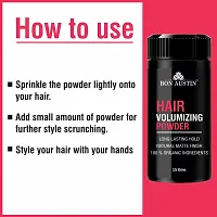 Bon Austin Hair Volumizing Powder Strong Hold - Matte Finish - 24 Hrs Hold - Natural And Safe Hair Styling Powder Pack Of 1-thumb1