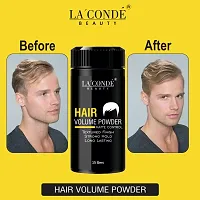 Laconde Hair Volumizing Powder Strong Hold - Matte Finish - 24 Hrs Hold - Natural And Safe Hair Styling Powder Pack Of 1-thumb4