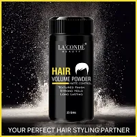 Laconde Hair Volumizing Powder Strong Hold - Matte Finish - 24 Hrs Hold - Natural And Safe Hair Styling Powder Pack Of 2-thumb3