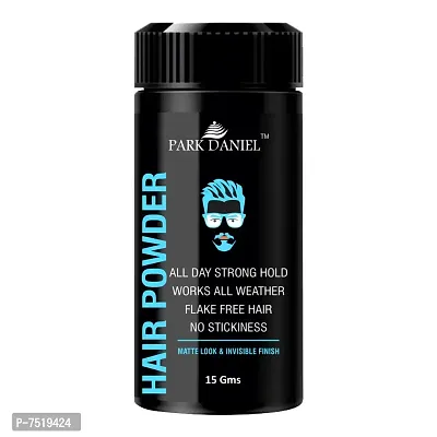 Park Daniel Hair Volumizing Powder Strong Hold - Matte Finish - 24 Hrs Hold - Natural And Safe Hair Styling Powder Pack Of 1-thumb0