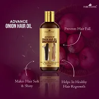 Park Daniel Advanced Onion Hair Oil For Reduces Hair Loss/Fall Control 180 Ml Pack Of 3-thumb2
