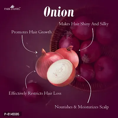 Park Daniel Advanced Onion Hair Oil For Reduces Hair Loss/Fall Control 180 Ml Pack Of 3-thumb4