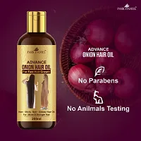 Park Daniel Advanced Onion Hair Oil For Reduces Hair Loss/Fall Control 600 Ml Pack Of 3-thumb4