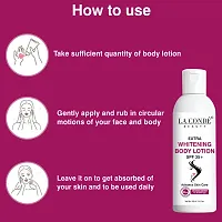 LaConde Skin Whitening SPF 35+ Sunscreen Lotion For Norishment Moisturiser of Dry Skin Pack of 1 of 100 ML-thumb2