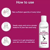 LaConde Skin Whitening PF 35+ Sunscreen Lotion For Norishment Moisturiser of Dry Skin Pack of 2 of 100 ML 200 ML-thumb2