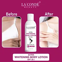 LaConde Skin Whitening SPF 35+ Sunscreen Lotion For Norishment Moisturiser of Dry Skin Pack of 4 of 100 ML 400 ML-thumb3