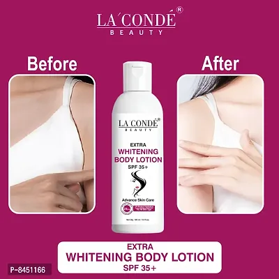 LaConde Skin Whitening SPF 35+ Sunscreen Lotion For Norishment Moisturiser of Dry Skin Pack of 4 of 100 ML 400 ML-thumb4