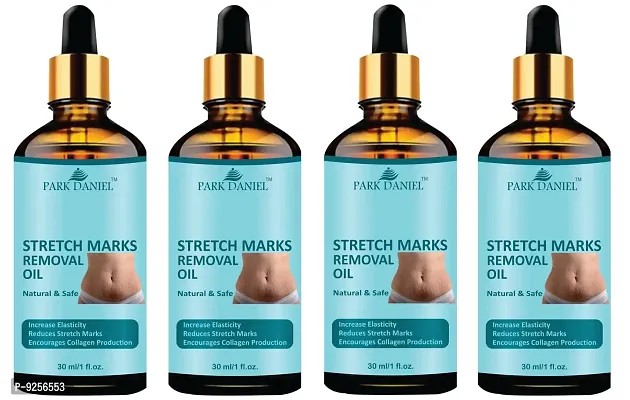 Park Daniel Stretch Marks Removal Oil Combo Pack of 4, 30 ML Each