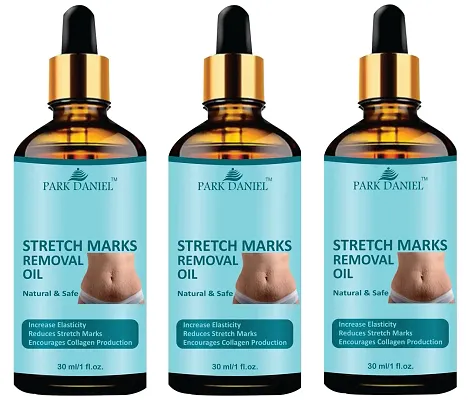 Park Daniel Stretch Marks Removal Oil Combo Pack of 3, 30 ML Each