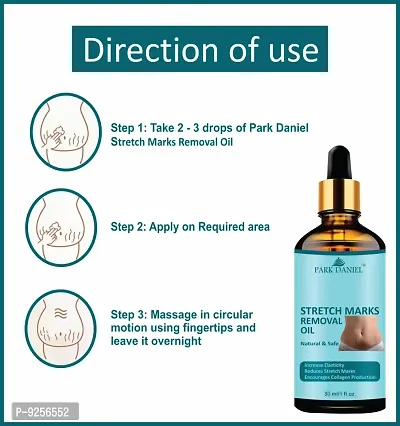 Park Daniel Stretch Marks Removal Oil Combo Pack of 3, 30 ML Each-thumb3