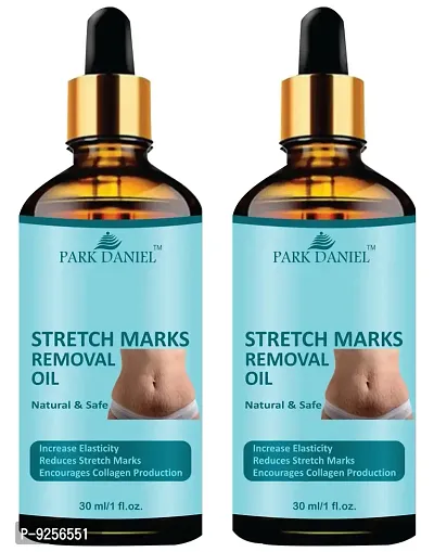 Park Daniel Stretch Marks Removal Oil Combo Pack of 2, 30 ML Each