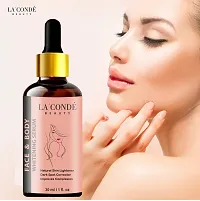 Face And Body Skin Whitening Serum Uneven Tone, Reduce Dark Patches- Pack Of 4, 30 Ml Each-thumb1