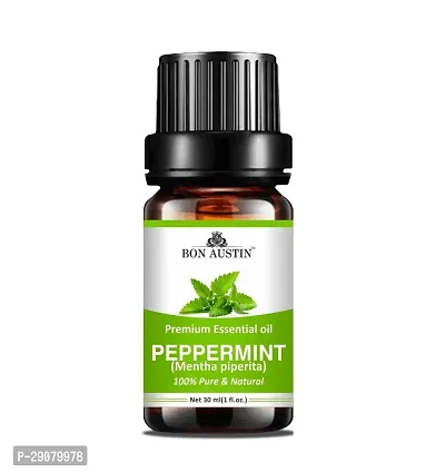 Bon Austin 100% Natural  Pure Peppermint Essential Oil Suitable for Men  Women (30ML) Pack of 1