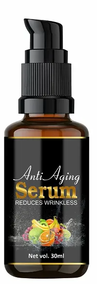 Gabana Anti Ageing Serum (Reduce Wrinkles)   Nail Strong and Repai Serum (Each, 30ml) - Combo of 2 Items-thumb1