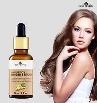 Bon Austin 24K Gold Face Serum, Pink Lip Serum, Eyebrow and Eyelash Growth Oil  Hair Growth Ginger Serum - Combo of 4 Items (Each, 30ML)-thumb4