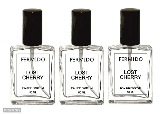 Park Daniel Natural Fermido Lost Cherry Eau De Parfum Spray | Long Lasting Fragrance | for Men  Women (50ml) Pack of 3