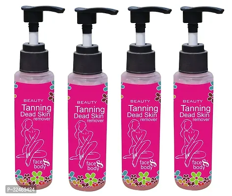 All In One Tanning Dead Skin Remover For Clear Glowing Skin (100ml) Pack of 4